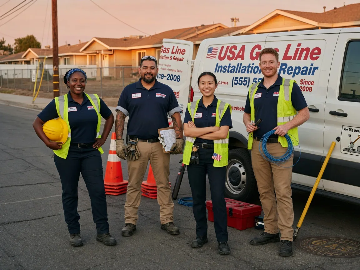 Gas Line Installation company in Hornitos, CA